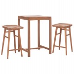 ΣΕΤ ΤΡΑΠΕΖΙ ΜΕ 2 ΣΚΑΜΠΟ ΜΠΑΡ BOLMAR HM10917 ΞΥΛΟ TEAK ΣΕ ΦΥΣΙΚΟ ΧΡΩΜΑ