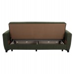 ΣΕΤ ΣΑΛΟΝΙΟΥ ΨΗΛΗ ΠΛΑΤΗ 2ΘΕΣΙΟΣ & 3ΘΕΣΙΟΣ HM11748.05-DARK OLIVE