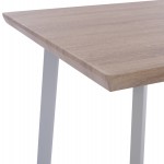 ΣΕΤ ΤΡΑΠΕΖΑΡΙΑΣ 5ΤΜΧ OFIRA HM10634 MDF TOP ΣΕ SONAMA--ΛΕΥΚΕΣ ΚΑΡΕΚΛΕΣ