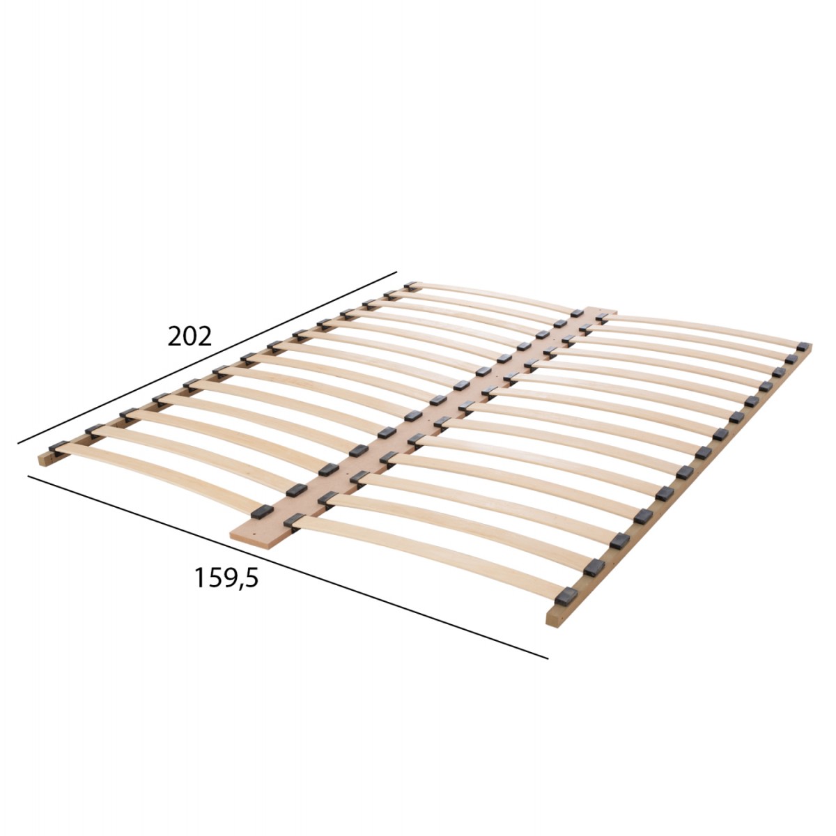 ΣΕΤ ΚΡΕΒΑΤΟΚΑΜΑΡΑΣ 6ΤΜΧ ADLER HM11759 ΜΕΛΑΜΙΝΗ SONAMA OAK-ΓΙΑ ΣΤΡΩΜΑ 160x200εκ