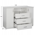 ΣΕΤ ΚΡΕΒΑΤΟΚΑΜΑΡΑΣ 6ΤΜΧ ADLER HM11759.03 ΜΕΛΑΜΙΝΗ ΛΕΥΚΗ-ΓΙΑ ΣΤΡΩΜΑ 160x200εκ