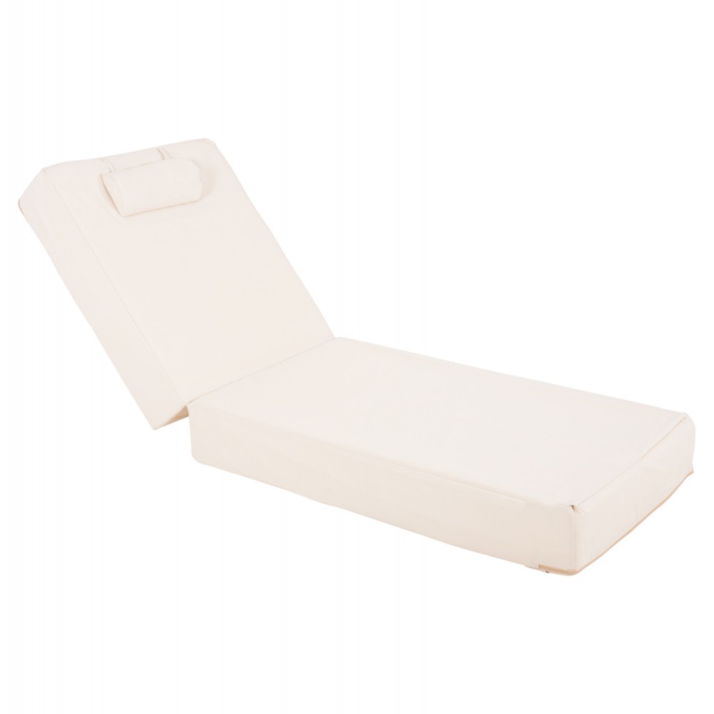 ΜΑΞΙΛΑΡΙ ΞΑΠΛΩΣΤΡΑΣ TEXTILENE SIFNOS ΜΠΕΖ HM11761.02 200(120+80)x70x20Yεκ.