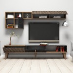 ΣΥΝΘΕΣΗ ΣΑΛΟΝΙΟΥ 3ΤΜΧ ΚΑΡΥΔΙ- ΜΑΥΡΟ ΜΑΡΜΑΡΟ HM11845.02