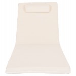 ΜΑΞΙΛΑΡΙ ΞΑΠΛΩΣΤΡΑΣ TEXTILENE SIFNOS ΜΠΕΖ HM11234.61T 190(114-76)x58x6,5Yεκ.