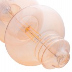 ΦΩΤΙΣΤΙΚΟ ΟΡΟΦΗΣ ΚΡΕΜΑΣΤΟ ΜΕ ΛΑΜΠΤΗΡΑ HM11929.01--ΣΧΟΙΝΙ 1m ΠΑΧΟΥΣ 2cm-ΝΤΟΥΙ Ε27