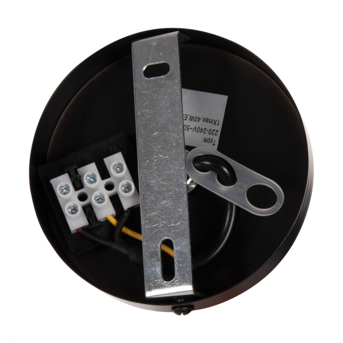 ΦΩΤΙΣΤΙΚΟ ΟΡΟΦΗΣ ΚΡΕΜΑΣΤΟ ΜΕ ΛΑΜΠΤΗΡΑ HM11929.02--ΣΧΟΙΝΙ 1m ΠΑΧΟΥΣ 2cm-ΝΤΟΥΙ Ε27