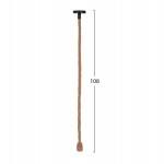 ΦΩΤΙΣΤΙΚΟ ΟΡΟΦΗΣ ΚΡΕΜΑΣΤΟ ΜΕ ΛΑΜΠΤΗΡΑ HM11930.01--ΣΧΟΙΝΙ 1m ΠΑΧΟΥΣ 2cm-ΝΤΟΥΙ Ε27