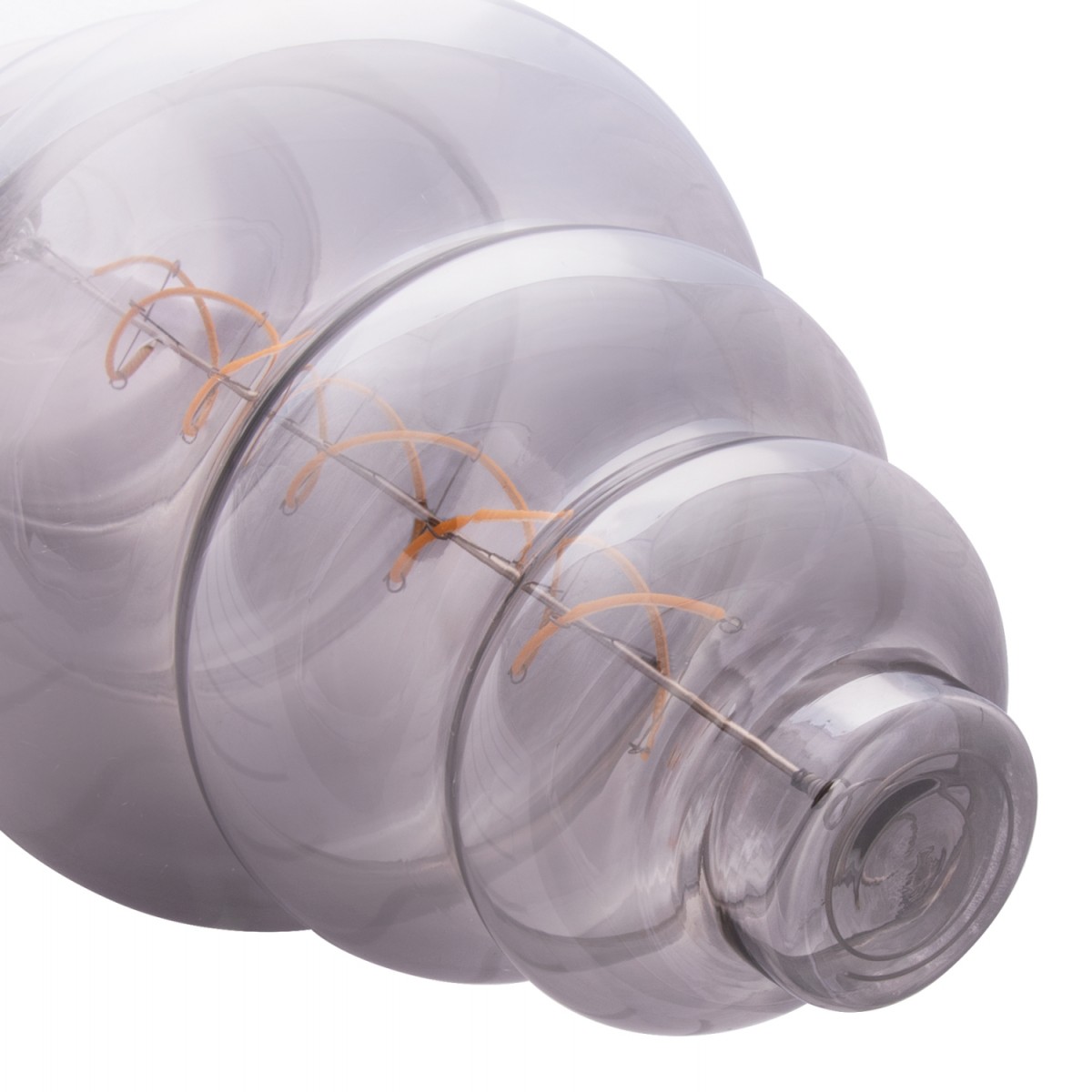 ΦΩΤΙΣΤΙΚΟ ΟΡΟΦΗΣ ΚΡΕΜΑΣΤΟ ΜΕ ΛΑΜΠΤΗΡΑ HM11932.02--ΣΧΟΙΝΙ 1m ΠΑΧΟΥΣ 2cm-ΝΤΟΥΙ Ε27