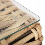 ΣΕΤ ΣΑΛΟΝΙ 4ΤΜΧ TROPEL HM11940 ΦΥΣΙΚΟ RATTAN-2ΘΕΣΙΟΣ ΚΑΝΑΠΕΣ-2 ΠΟΛΥΘΡΟΝΕΣ-ΤΡΑΠΕΖΙ