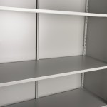 ΝΤΟΥΛΑΠΑ ΜΕΤΑΛΛΙΚΗ ΜΕ ΠΟΔΙΑ CLOD HM11998 2ΦΥΛΛΗ ΜΕ ΧΩΡΙΣΜΑ-ΑΝΟΙΧΤΟ ΓΚΡΙ 90Χ40Χ190Yεκ