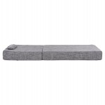 ΜΑΞΙΛΑΡΙ ΞΑΠΛΩΣΤΡΑΣ TEXTILENE SIFNOS ΓΚΡΙ HM11761.10 200(120+80)x70x20Yεκ.