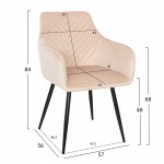 ΣΕΤ ΤΡΑΠΕΖΑΡΙΑΣ 7ΤΜΧ RAVEN HM21070.01 ΚΕΡΑΜΙΚΟ TOP--4 ΚΑΡΕΚΛΕΣ & 2 ΠΟΛΥΘΡΟΝΕΣ ΕΚΡΟΥ