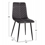 ΣΕΤ ΤΡΑΠΕΖΑΡΙΑΣ 7ΤΜΧ RAVEN HM21070.03 ΚΕΡΑΜΙΚΟ TOP--4 ΚΑΡΕΚΛΕΣ & 2 ΠΟΛΥΘΡΟΝΕΣ ΓΚΡΙ