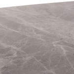 ΣΕΤ ΤΡΑΠΕΖΑΡΙΑΣ 7ΤΜΧ RAVEN HM21070.03 ΚΕΡΑΜΙΚΟ TOP--4 ΚΑΡΕΚΛΕΣ & 2 ΠΟΛΥΘΡΟΝΕΣ ΓΚΡΙ