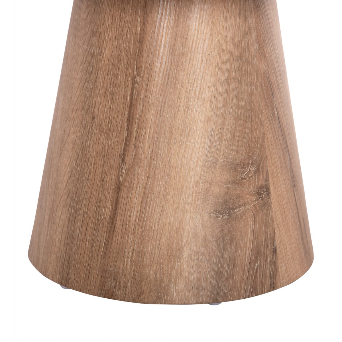 ΣΕΤ 2ΤΜΧ ΤΡΑΠΕΖΙΑ ΣΑΛΟΝΙΟΥ KARAN HM21085 MDF ΦΥΣΙΚΟ ΞΥΛΟΥ Φ80εκ & Φ45εκ