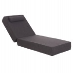 ΜΑΞΙΛΑΡΙ ΞΑΠΛΩΣΤΡΑΣ KIHEI HM21094.03 OLEFIN ΣΚΟΥΡΟ ΓΚΡΙ ΜΕ FOAM 198x70x20Υεκ