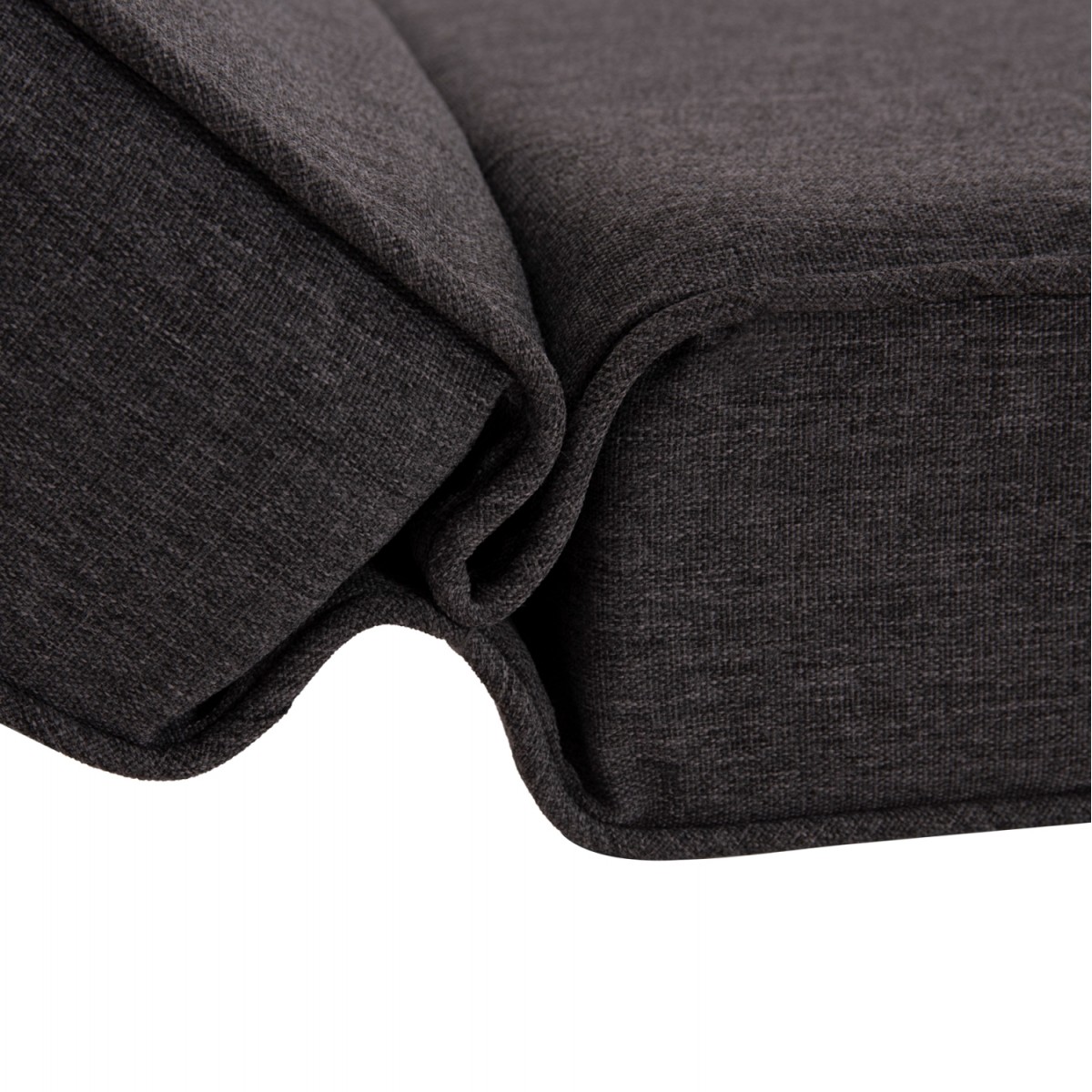 ΜΑΞΙΛΑΡΙ ΞΑΠΛΩΣΤΡΑΣ ΑΚΙΝΟ HM21095.02 OLEFIN ΣΚΟΥΡΟ ΓΚΡΙ ΜΕ FOAM 190x70x10Υεκ