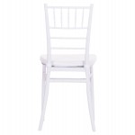 ΚΑΡΕΚΛΑ CATERING TIFFANY ΜΕ ΜΑΞΙΛΑΡΙ HM21104 ΛΕΥΚΟ ΠΟΛΥΠΡΟΠΥΛΕΝΙΟ 39x47x89Yεκ.