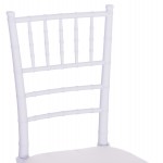 ΚΑΡΕΚΛΑ CATERING TIFFANY ΜΕ ΜΑΞΙΛΑΡΙ HM21104 ΛΕΥΚΟ ΠΟΛΥΠΡΟΠΥΛΕΝΙΟ 39x47x89Yεκ.