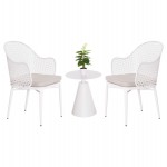 ΣΕΤ LOUNGE 3TMX ΕΞ.ΧΩΡΟΥ OREGO HM21106.02 ΑΛΟΥΜΙΝΙΟ ΣΕ ΛΕΥΚΟ