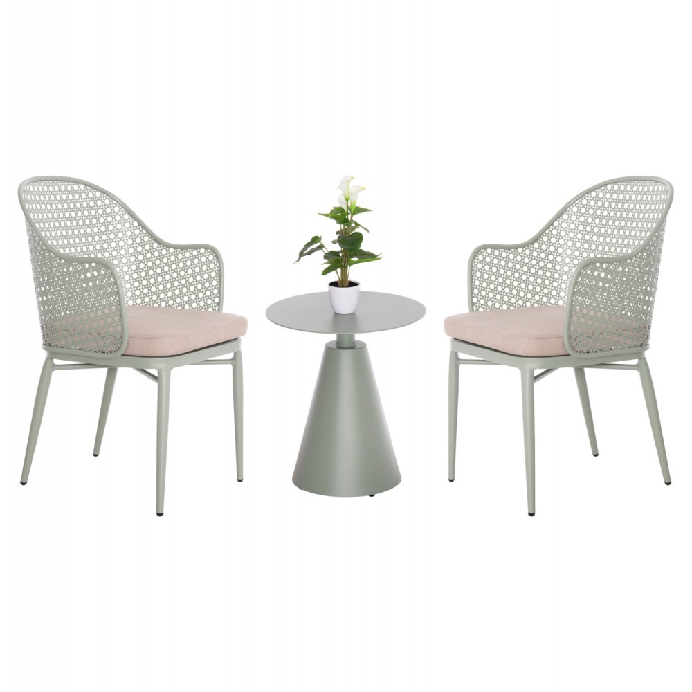 ΣΕΤ LOUNGE 3TMX ΕΞ.ΧΩΡΟΥ OREGO HM21106.06 ΑΛΟΥΜΙΝΙΟ ΣΕ ΦΥΣΤΙΚΙ