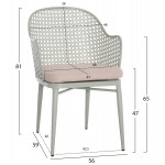 ΣΕΤ LOUNGE 3TMX ΕΞ.ΧΩΡΟΥ OREGO HM21107.06 ΑΛΟΥΜΙΝΙΟ & ΜΕΤΑΛΛΟ ΣΕ ΦΥΣΤΙΚΙ