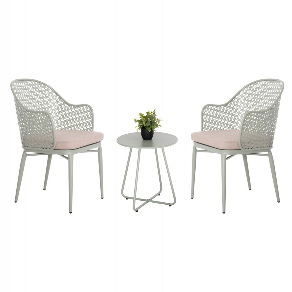 ΣΕΤ LOUNGE 3TMX ΕΞ.ΧΩΡΟΥ OREGO HM21107.06 ΑΛΟΥΜΙΝΙΟ & ΜΕΤΑΛΛΟ ΣΕ ΦΥΣΤΙΚΙ