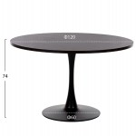 ΣΕΤ ΤΡΑΠΕΖΑΡΙΑΣ 5ΤΜΧ ROLLO HM21113 ΤΡΑΠΕΖΙ ΣΤΡΟΓΓΥΛΟ- 4 ΚΑΡΕΚΛΕΣ ΒΕΛΟΥΔΟ ΚΥΠΑΡΙΣΣΙ