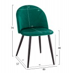 ΣΕΤ ΤΡΑΠΕΖΑΡΙΑΣ 5ΤΜΧ ROLLO HM21113 ΤΡΑΠΕΖΙ ΣΤΡΟΓΓΥΛΟ- 4 ΚΑΡΕΚΛΕΣ ΒΕΛΟΥΔΟ ΚΥΠΑΡΙΣΣΙ