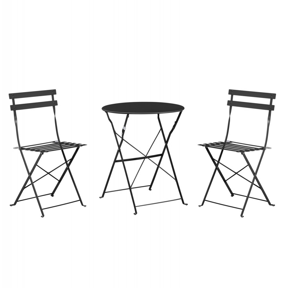 ΣΕΤ ΖΑΠΠΕΙΟΥ 3TMX SOPHIE HM21118.02 ΜΕΤΑΛΛΙΚΟ ΣΕ ΜΑΥΡΟ ΧΡΩΜΑ