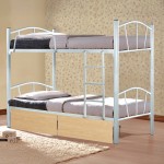 ΚΟΥΚΕΤΑ FLOOR HM21123.01 ΜΕΤΑΛΛΙΚΗ ΛΕΥΚΗ ΜΕ 2 ΕΠΙΔΑΠΕΔΙΑ ΣΥΡΤΑΡΙΑ SONAMA 200x91,5x177,5Yεκ