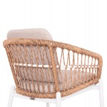 ΣΕΤ ΤΡΑΠΕΖΑΡΙΑΣ ΕΞ.ΧΩΡΟΥ 7ΤΜΧ KRUM HM21149 ΛΕΥΚΟ ΑΛΟΥΜΙΝΙΟ--P.E.RATTAN