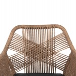 ΣΕΤ ΤΡΑΠΕΖΑΡΙΑΣ ΕΞ.ΧΩΡΟΥ 7ΤΜΧ KRUM HM21151 ΣΚΟΥΡΟ ΓΚΡΙ ΑΛΟΥΜΙΝΙΟ-P.E.RATTAN