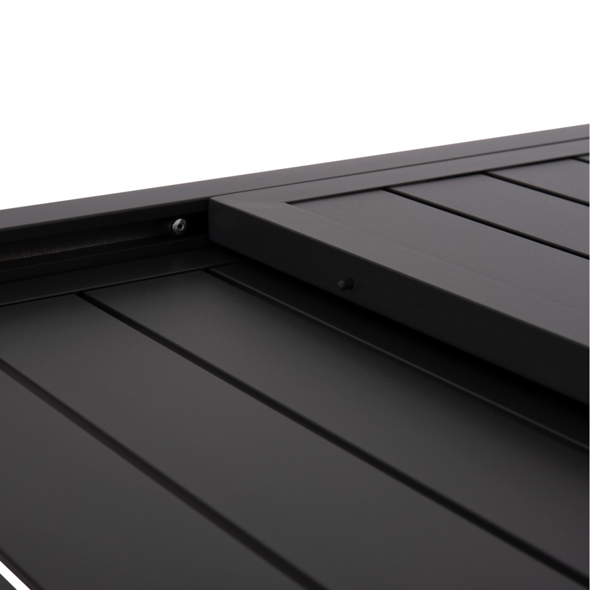 ΣΕΤ ΤΡΑΠΕΖΑΡΙΑΣ ΕΞ.ΧΩΡΟΥ 7ΤΜΧ KRUM HM21152 ΣΚΟΥΡΟ ΓΚΡΙ ΑΛΟΥΜΙΝΙΟ