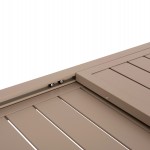 ΣΕΤ ΤΡΑΠΕΖΑΡΙΑΣ ΕΞ.ΧΩΡΟΥ 7ΤΜΧ KRUM HM21158 ΑΛΟΥΜΙΝΙΟ ΣΕ ΣΑΜΠΑΝΙ