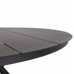 ΣΕΤ ΤΡΑΠΕΖΑΡΙΑΣ ΕΞΩΤ. ΧΩΡΟΥ 5ΤΜΧ BERG HM21134 ΣΚΟΥΡΟ ΓΚΡΙ ΑΛΟΥΜΙΝΙΟ--P.E.RATTAN