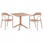 ΣΕΤ ΤΡΑΠΕΖΑΡΙΑΣ ΕΞ.ΧΩΡΟΥ 3ΤΜΧ CLEO HM21136 ΠΟΛΥΠΡΟΥΛΕΝΙΟ ΣΕ ΚΑΠΟΥΤΣΙΝΟ