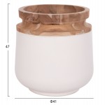 ΔΙΑΚΟΣΜΗΤΙΚΑ ΒΑΖΑ ΔΑΠΕΔΟΥ 2ΤΜΧ LINTER HM21140.02 FIBER CEMENT ΛΕΥΚΟ-ΞΥΛΟ ΤΕΑΚ 47Υ & 60Υεκ