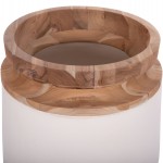 ΔΙΑΚΟΣΜΗΤΙΚΑ ΒΑΖΑ ΔΑΠΕΔΟΥ 2ΤΜΧ LINTER HM21140.02 FIBER CEMENT ΛΕΥΚΟ-ΞΥΛΟ ΤΕΑΚ 47Υ & 60Υεκ