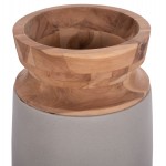 ΔΙΑΚΟΣΜΗΤΙΚΑ ΒΑΖΑ ΔΑΠΕΔΟΥ 2ΤΜΧ LINTER HM21140.03 FIBER CEMENT ΓΚΡΙ-ΞΥΛΟ ΤΕΑΚ 47Υ & 60Υεκ