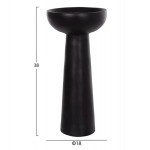 ΣΕΤ 3 ΕΠΙΤΡΑΠΕΖΙΑ ΔΙΑΚΟΣΜΗΤΙΚΑ ΒΑΖΑ LEKKAN ΗΜ21142.02 ΤΕΡΑΚΟΤΑ ΣΕ ΛΕΥΚΟ & ΜΑΥΡΟ