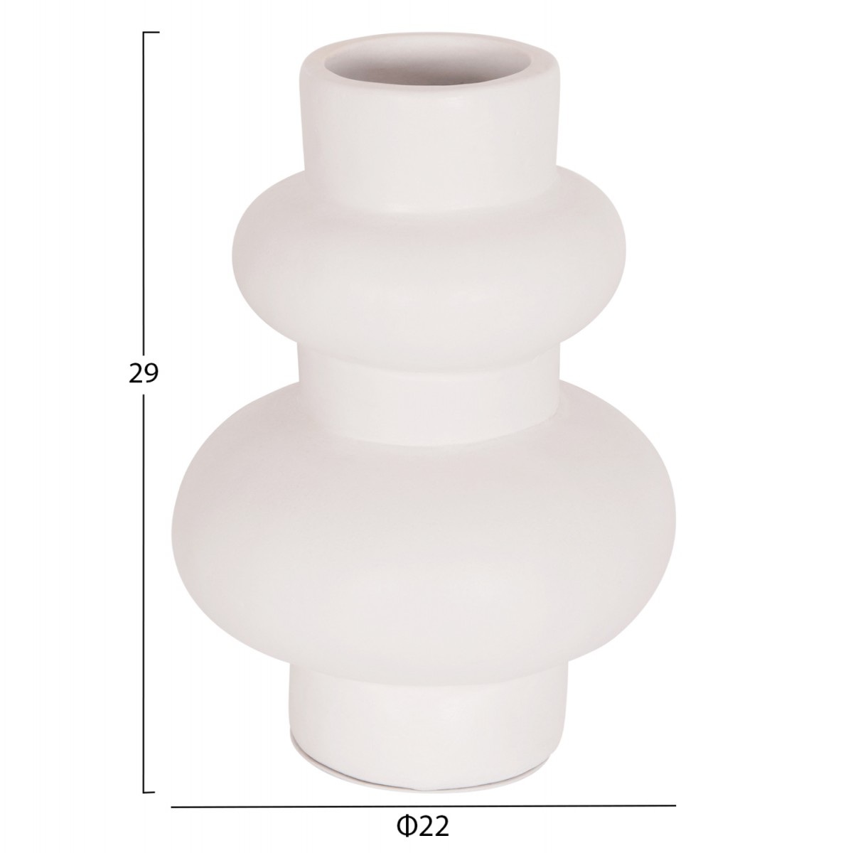 ΣΕΤ 3 ΕΠΙΤΡΑΠΕΖΙΑ ΔΙΑΚΟΣΜΗΤΙΚΑ ΒΑΖΑ LEKKAN ΗΜ21142.02 ΤΕΡΑΚΟΤΑ ΣΕ ΛΕΥΚΟ & ΜΑΥΡΟ