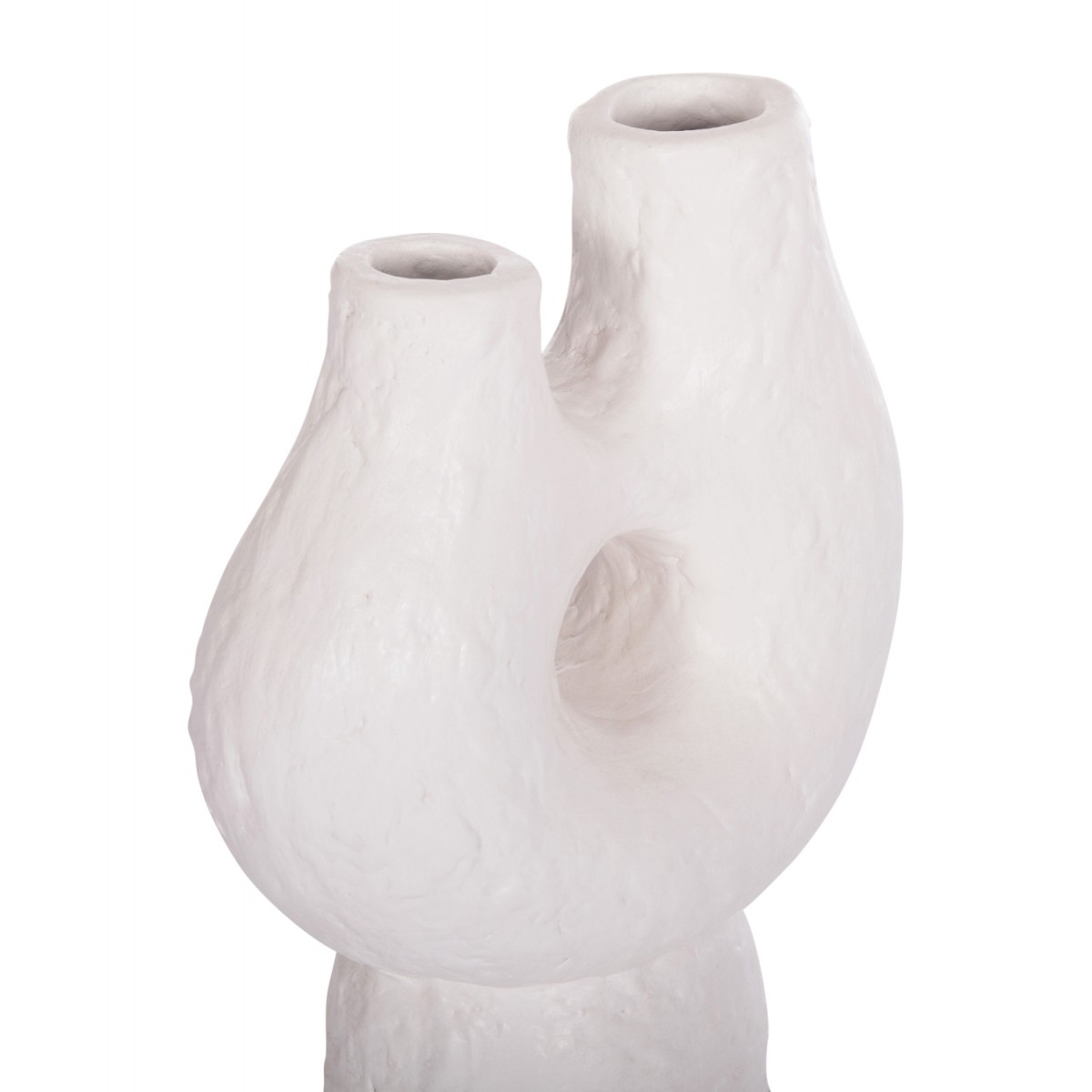 ΣΕΤ 2ΤΜΧ ΕΠΙΤΡΑΠΕΖΙΑ ΔΙΑΚΟΣΜΗΤΙΚΑ ΒΑΖΑ NAMENTIS HM21143.02 ΤΕΡΑΚΟΤΑ ΛΕΥΚΟ & ΒΥΣΣΙΝΙ