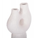 ΣΕΤ 2ΤΜΧ ΕΠΙΤΡΑΠΕΖΙΑ ΔΙΑΚΟΣΜΗΤΙΚΑ ΒΑΖΑ NAMENTIS HM21143.02 ΤΕΡΑΚΟΤΑ ΛΕΥΚΟ & ΒΥΣΣΙΝΙ