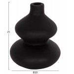 ΣΕΤ 2 ΕΠΙΤΡΑΠΕΖΙΑ ΔΙΑΚΟΣΜΗΤΙΚΑ ΒΑΖΑ CHELIN ΗΜ21144 ΤΕΡΑΚΟΤΑ ΣΕ ΜΑΥΡΟ & ΜΩΒ