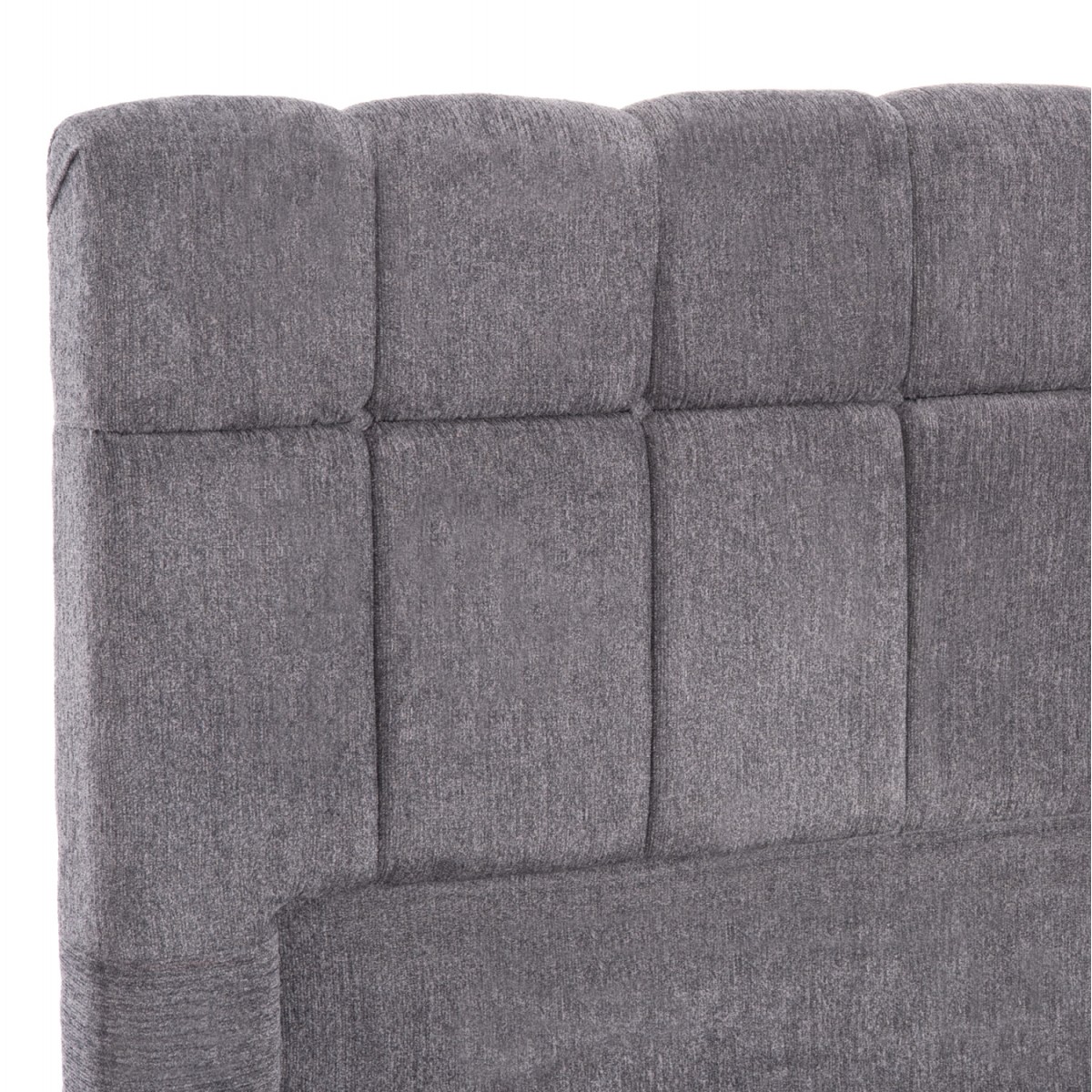 ΚΡΕΒΑΤΙ ΔΙΠΛΟ ΜΕ ΣΤΡΩΜΑ & ΑΠΟΘ.ΧΩΡΟ RAMON HM21168 ΓΚΡΙ ΜΠΟΥΚΛΕ--ΓΙΑ 160x200εκ