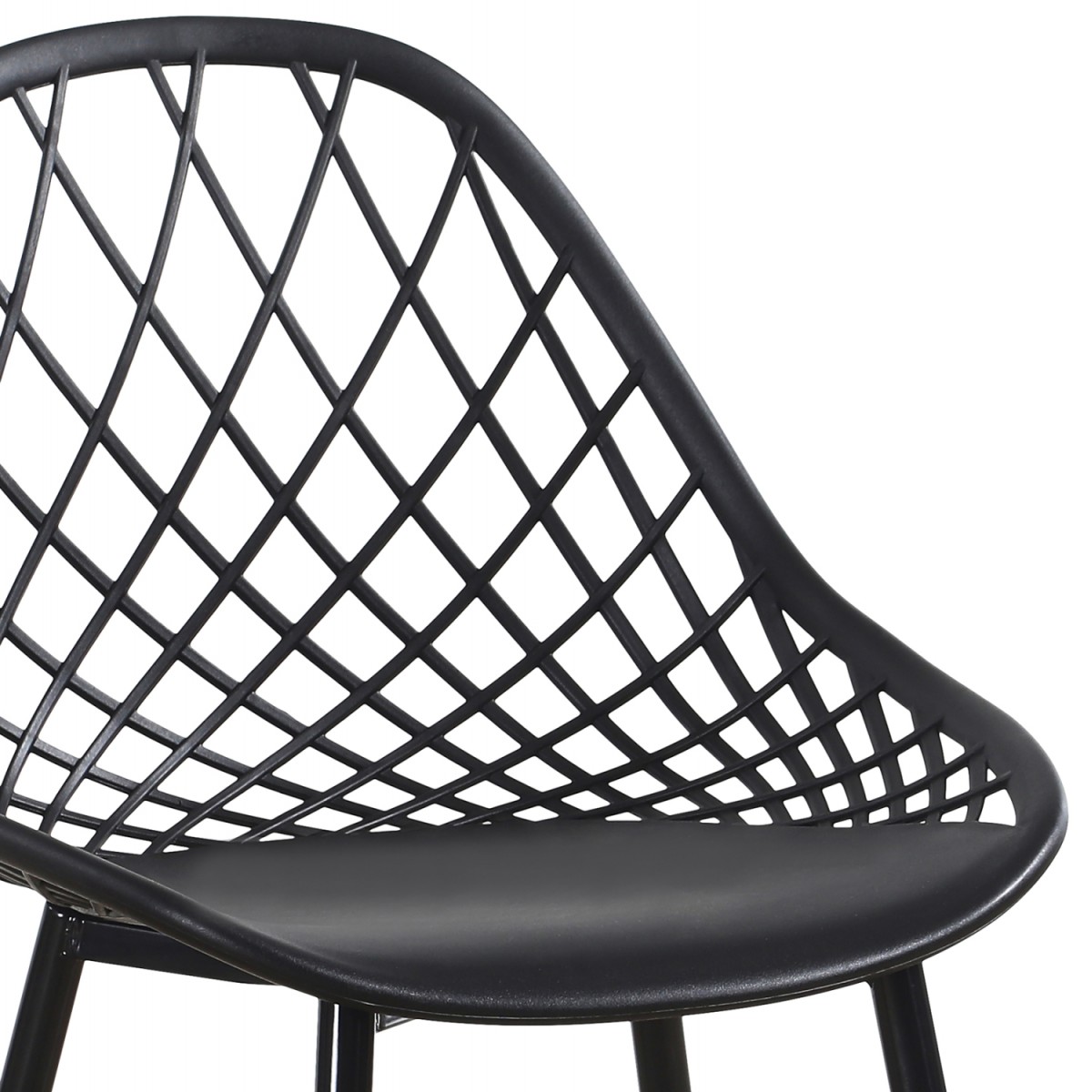 ΣΕΤ ΤΡΑΠΕΖΑΡΙΑΣ 5ΤΜΧ LIO HM21175 MDF TOP & ΠΟΛΥΠΡΟΠΥΛΕΝΙΟ ΣΕ ΜΑΥΡΟ