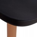 ΣΕΤ ΤΡΑΠΕΖΑΡΙΑΣ 5ΤΜΧ MINIMAL HM21178 MDF TOP ΣΕ ΜΑΥΡΟ-ΣΚΕΛΕΤΟΣ ΣΕ ΦΥΣΙΚΟ ΞΥΛΟΥ