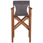 ΣΚΑΜΠΟ ΣΚΗΝΟΘΕΤΗ ΛΗΜΝΟΣ ΚΑΡΥΔΙ ΜΕ TEXTILENE ΓΚΡΙ HM10374.10