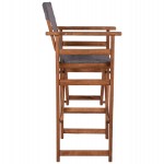 ΣΚΑΜΠΟ ΣΚΗΝΟΘΕΤΗ ΛΗΜΝΟΣ ΚΑΡΥΔΙ ΜΕ TEXTILENE ΓΚΡΙ HM10374.10